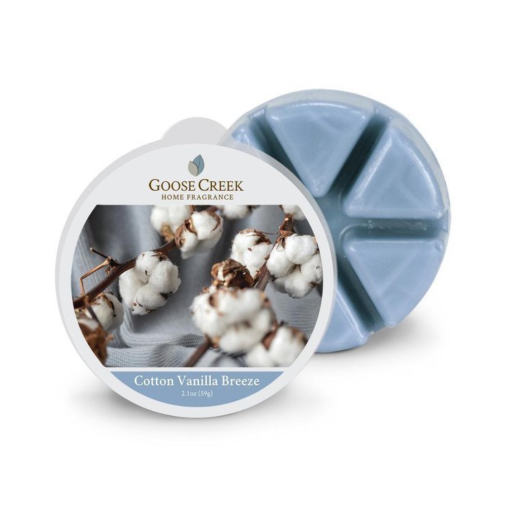 Wosk zapachowy Cotton Vanilla Breeze Goose Creek Candle Wosk zapachowy Cotton Vanilla Breeze Goose Creek Candle