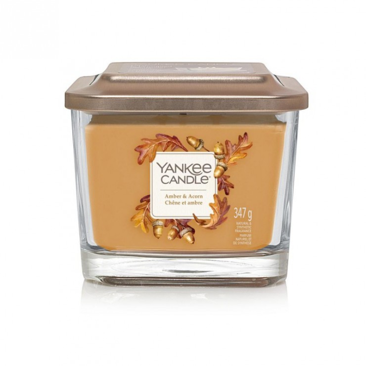 Elevation średnia świeca Amber & Acorn Yankee Candle Elevation średnia świeca Amber & Acorn Yankee Candle