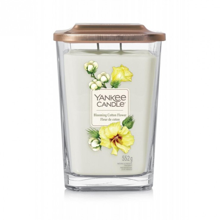 Elevation duża świeca Blooming Cotton Flower Yankee Candle Elevation duża świeca Blooming Cotton Flower Yankee Candle
