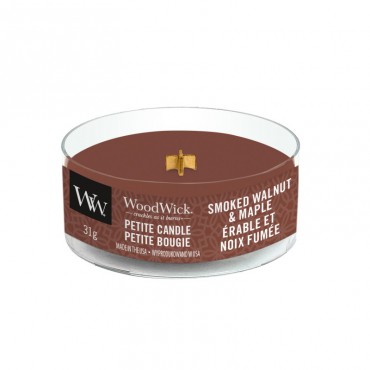 Świeca Petite Smoked Walnut & Maple WoodWick