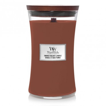Duża Świeca Smoked Walnut & Maple WoodWick