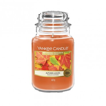 Duża świeca Autumn Leaves Yankee Candle