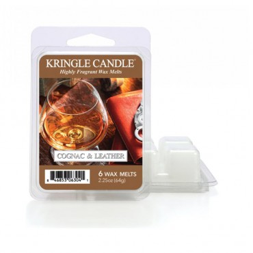 Wosk zapachowy Cognac & Leather Kringle Candle