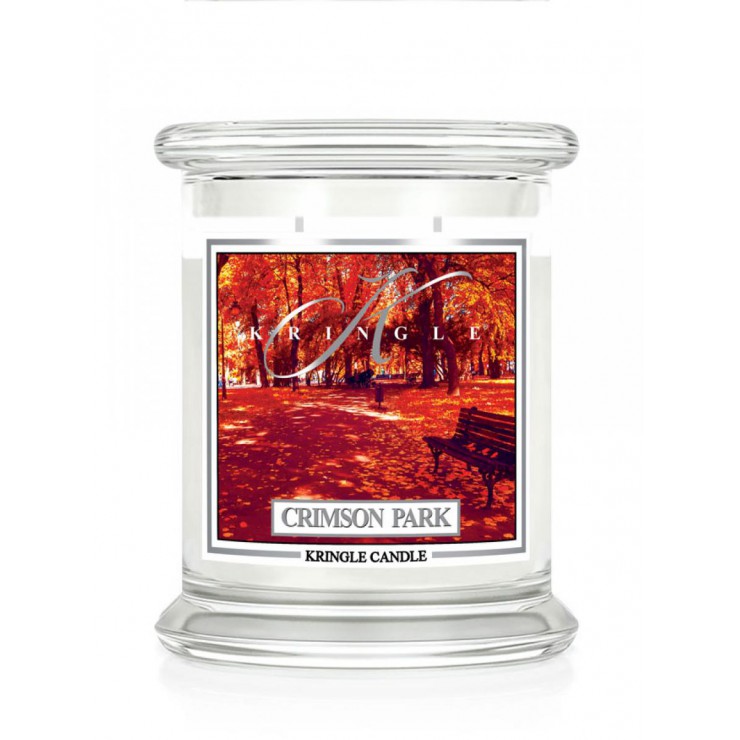Średnia świeca Crimson Park Kringle Candle Średnia świeca Crimson Park Kringle Candle