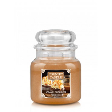 Średnia świeca Caramel Chocolate Country Candle
