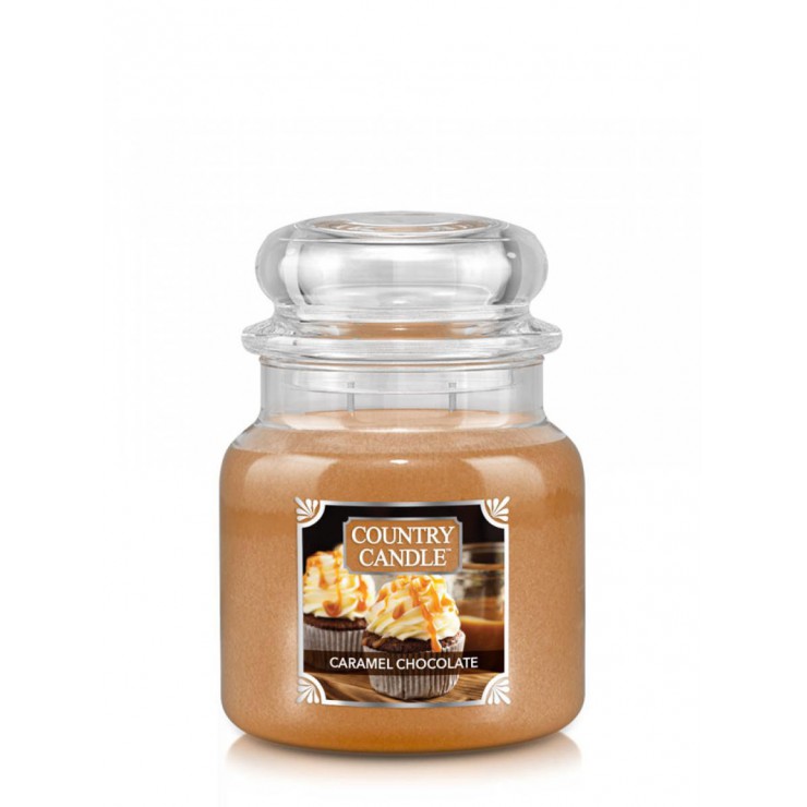 Średnia świeca Caramel Chocolate Country Candle Średnia świeca Caramel Chocolate Country Candle