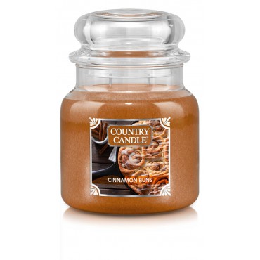 Średnia świeca Cinnamon Buns Country Candle