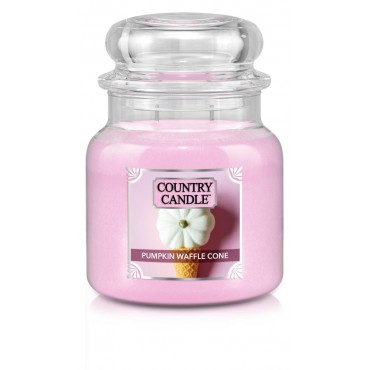 Średnia świeca Pumpkin Waffle Cone Country Candle