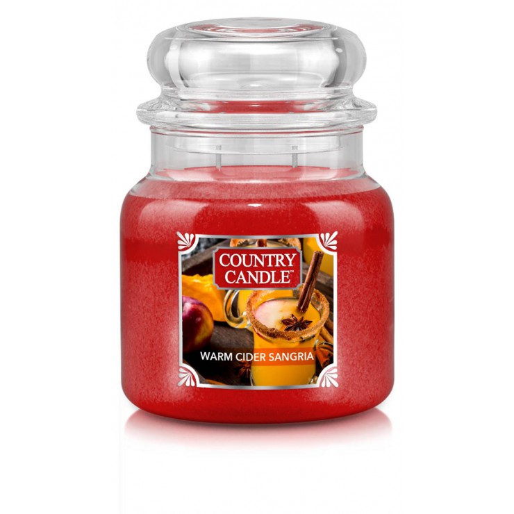 Średnia świeca Warm Cider Sangria Country Candle Średnia świeca Warm Cider Sangria Country Candle