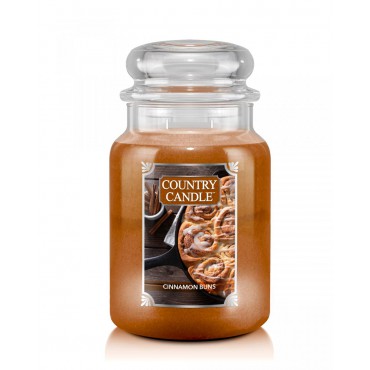 Duża świeca Cinnamon Buns Country Candle