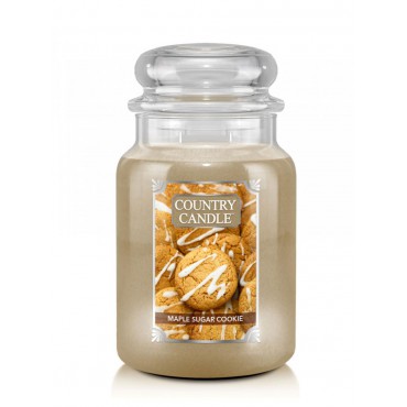 Duża świeca Maple Sugar Cookie Country Candle