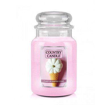 Duża świeca Pumpkin Waffle Cone Country Candle