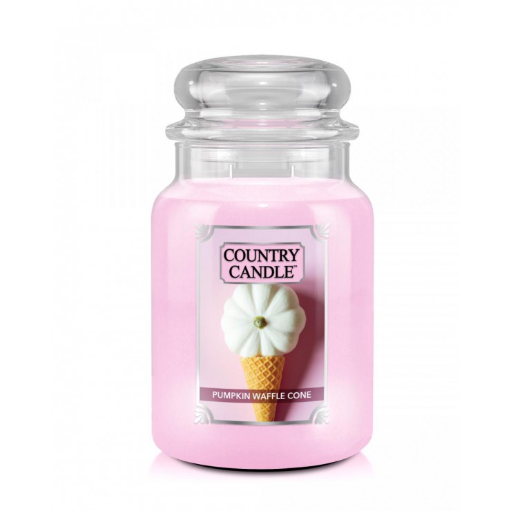 Duża świeca Pumpkin Waffle Cone Country Candle Duża świeca Pumpkin Waffle Cone Country Candle