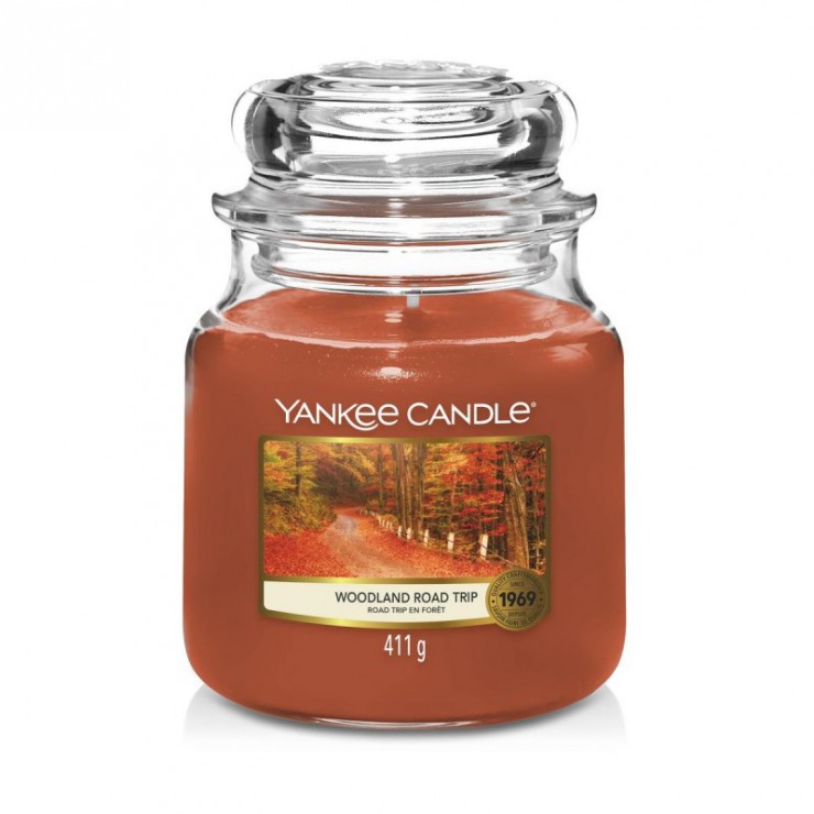 Średnia świeca Woodland Road Trip Yankee Candle Średnia świeca Woodland Road Trip Yankee Candle