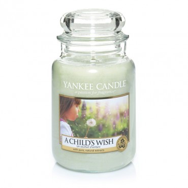 Duża świeca A child's wish Yankee Candle
