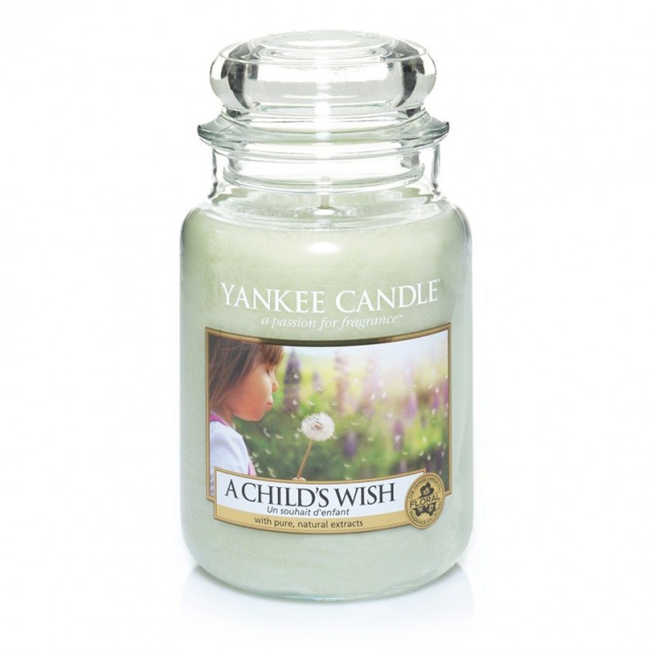 Duża świeca A child's wish Yankee Candle Duża świeca A child's wish Yankee Candle