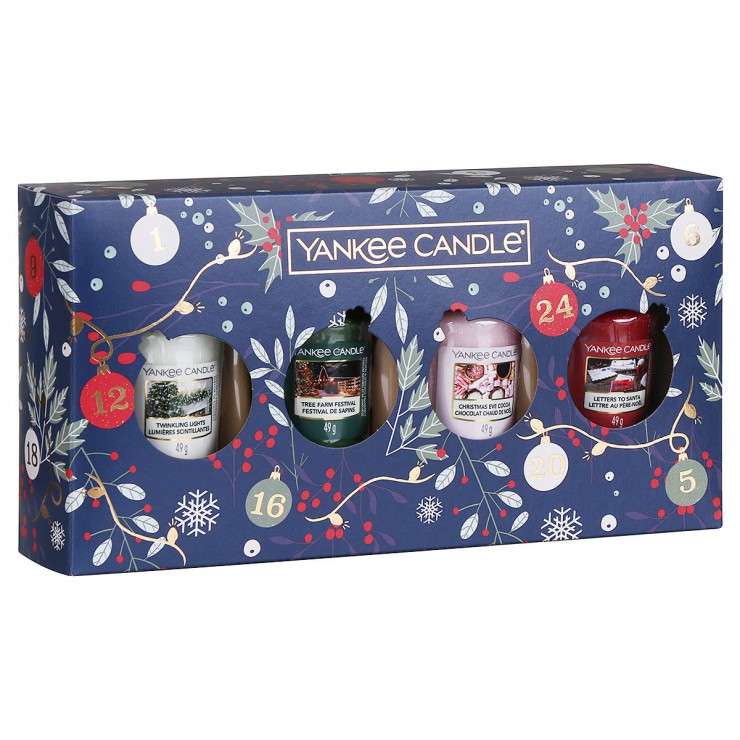 Countdown To Christmas zestaw 4 samplerów Yankee Candle Countdown To Christmas zestaw 4 samplerów Yankee Candle