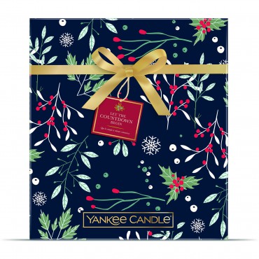 Countdown To Christmas - zestaw w formie kalendarza adwentowego książka Yankee Candle