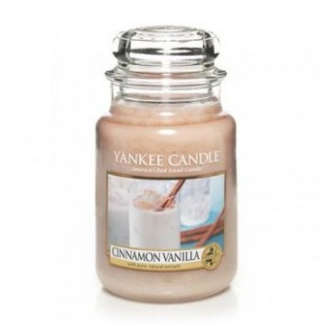 Duża świeca Cinnamon Vanilla Yankee Candle
