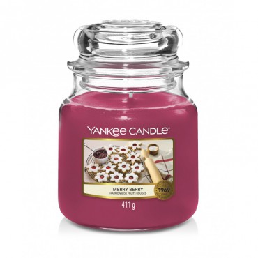 Średnia świeca Merry Berry Yankee Candle