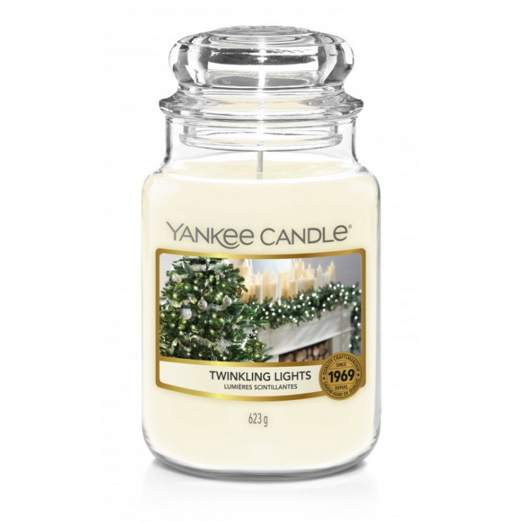 Duża świeca Twinkling Lights Yankee Candle Duża świeca Twinkling Lights Yankee Candle