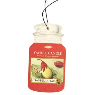 Car jar Cranberry Pear Yankee Candle