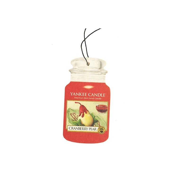 Car jar Cranberry Pear Yankee Candle