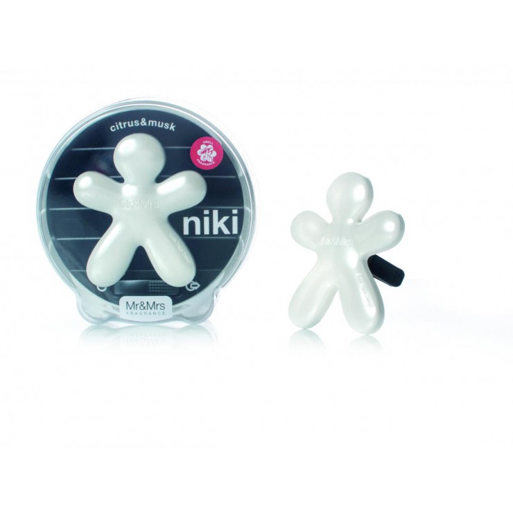 Zapach do samochodu Niki Citrus and Musk Mr & Mrs Fragrance Zapach do samochodu Niki Citrus and Musk Mr & Mrs Fragrance