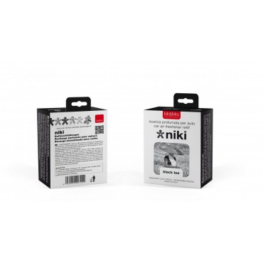 Zapach do samochodu Niki wkład Black Tea Mr & Mrs Fragrance