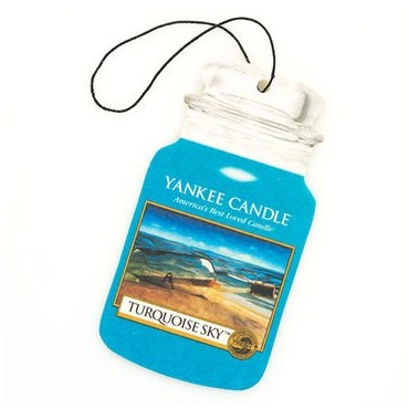 Car jar Turquoise Sky Yankee Candle