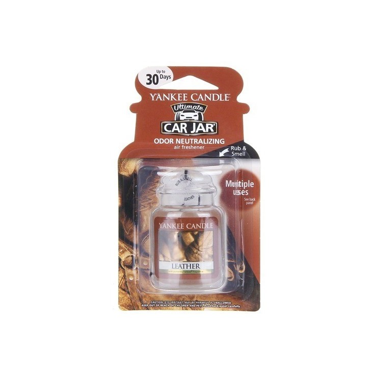 Car jar ultimate Leather Yankee Candle Car jar ultimate Leather Yankee Candle