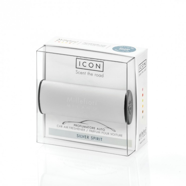 Odświeżacz do samochodu Car Icon Classic Silver Spirit Millefiori Milano