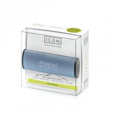 Odświeżacz do samochodu Car Icon Metallo Mat Oxygen Millefiori Milano