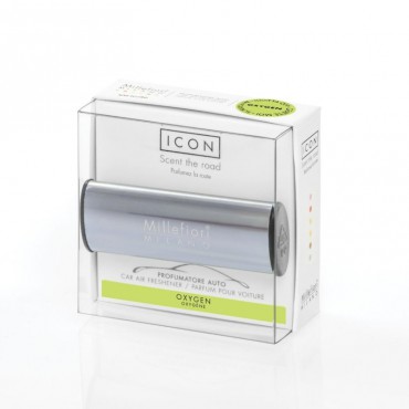 Odświeżacz do samochodu Car Icon Metallo Shiny Oxygen Millefiori Milano