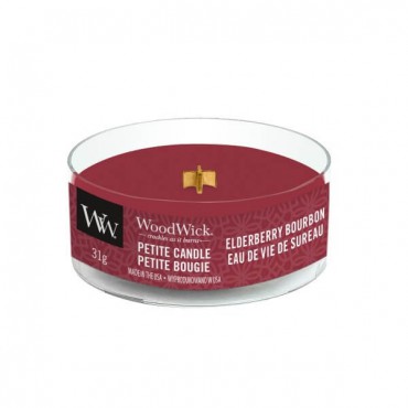 Świeca Petite Elderberry Bourbon WoodWick