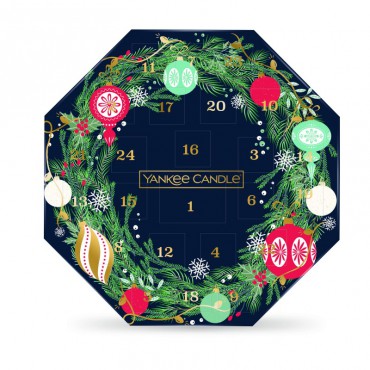 Countdown To Christmas - kalendarz adwentowy wieniec Yankee Candle