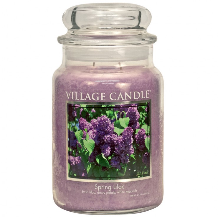 Duża świeca Spring Lilac Village Candle Duża świeca Spring Lilac Village Candle