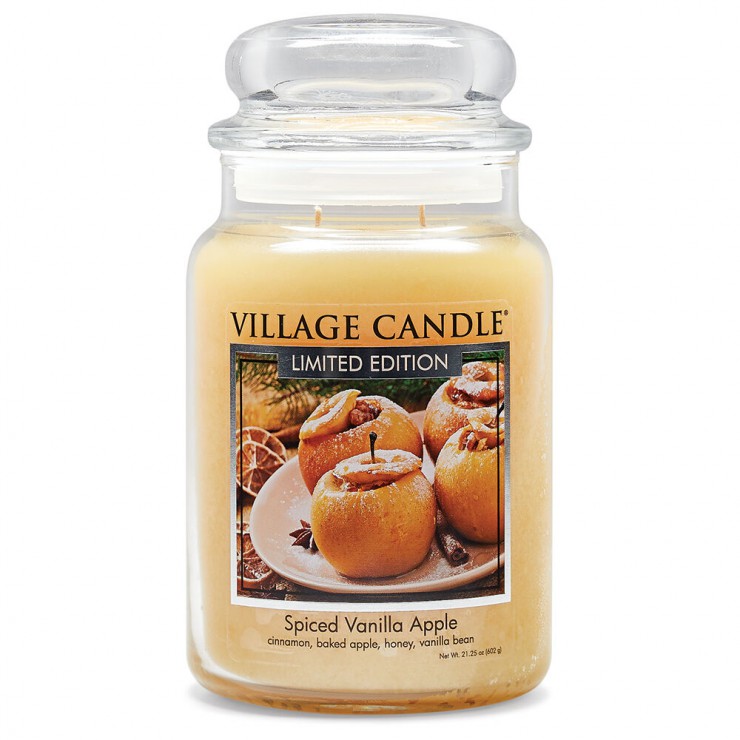 Duża świeca Spiced Vanilla Apple Village Candle Duża świeca Spiced Vanilla Apple Village Candle