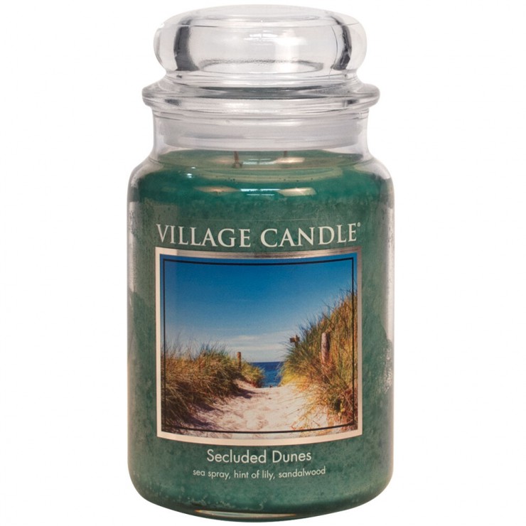 Duża świeca Secluded Dunes Village Candle