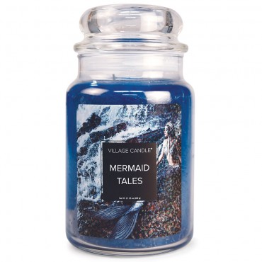 Duża świeca Mermaid Tales Village Candle
