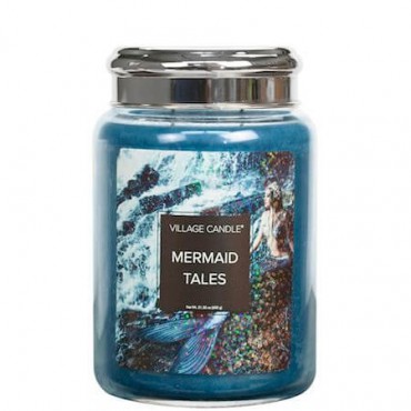 Duża świeca Mermaid Tales Village Candle
