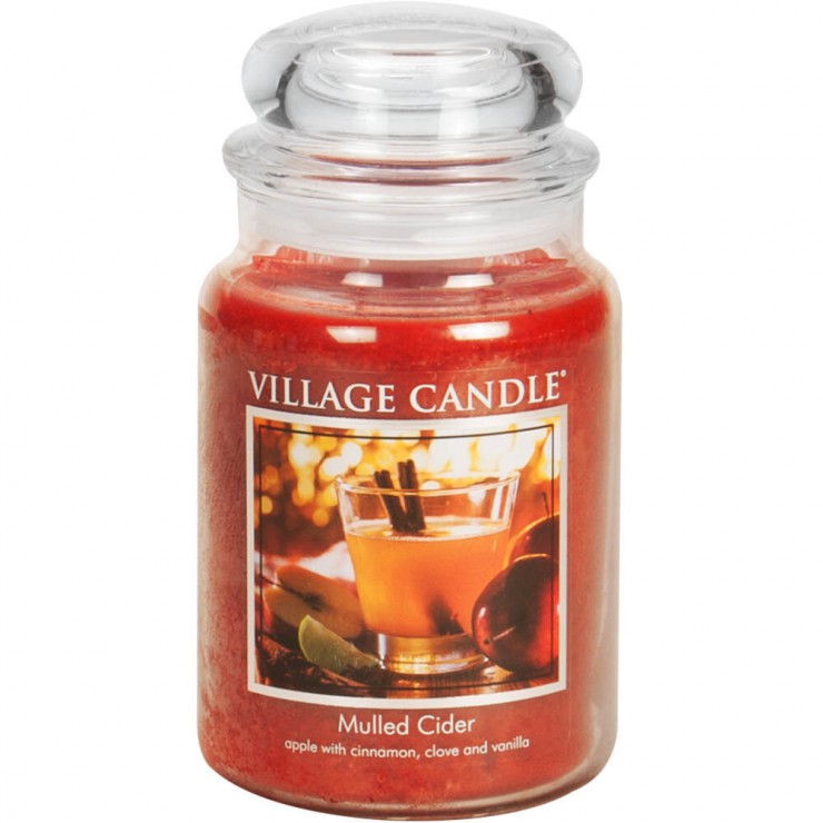 Duża świeca Mulled Cider Village Candle