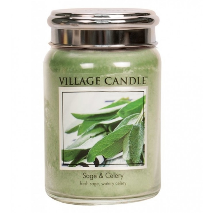 Duża świeca Sage & Celery Village Candle Duża świeca Sage & Celery Village Candle