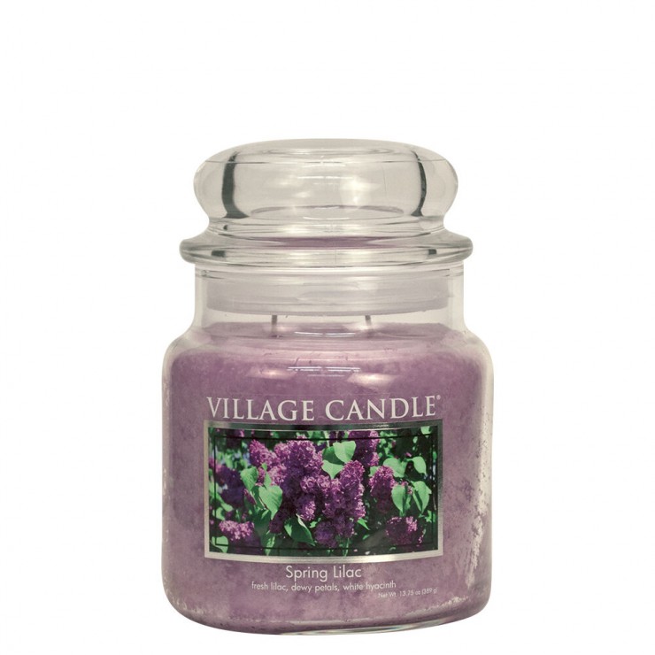 Średnia świeca Spring Lilac Village Candle Średnia świeca Spring Lilac Village Candle