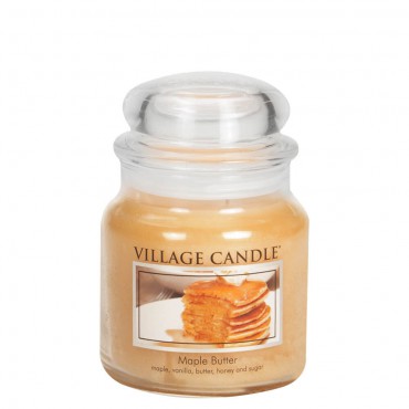 Średnia świeca Maple Butter Village Candle