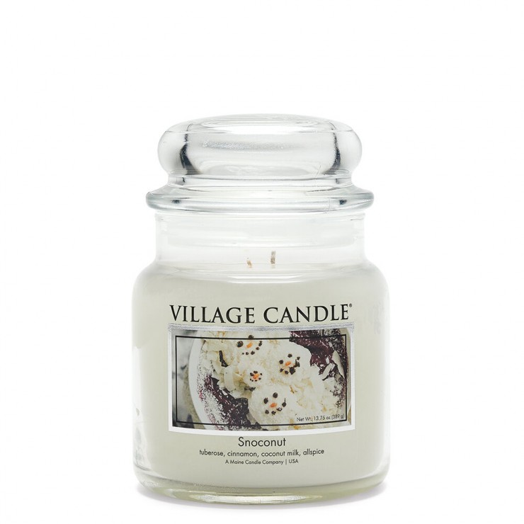 Średnia świeca Snoconut Village Candle Średnia świeca Snoconut Village Candle