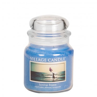 Średnia świeca Summer Breeze Village Candle