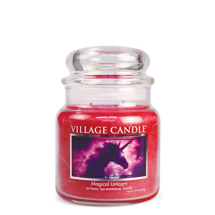 Średnia świeca Magical Unicorn Village Candle Średnia świeca Magical Unicorn Village Candle