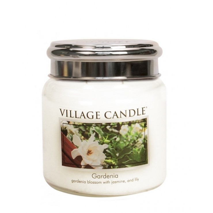 Średnia świeca Gardenia Village Candle Średnia świeca Gardenia Village Candle
