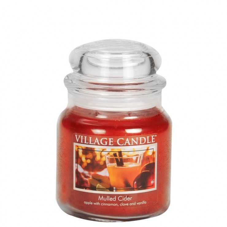 Średnia świeca Mulled Cider Village Candle Średnia świeca Mulled Cider Village Candle